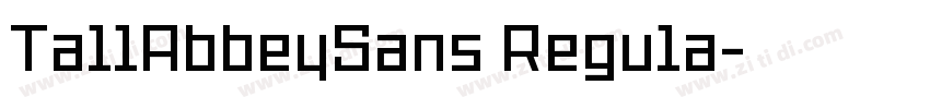 Ta11AbbeySans Regu1a字体转换